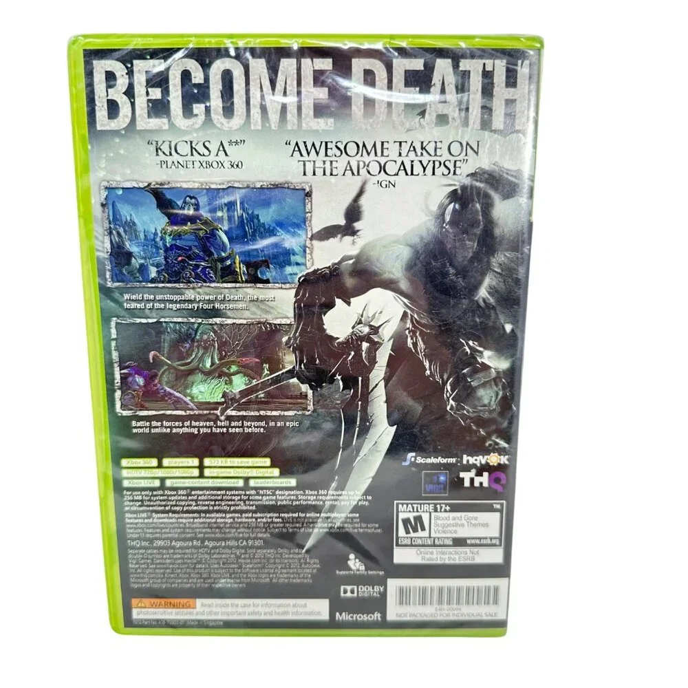 Darksiders 2 - Xbox 360 - Brand New/Sealed - Picture 2 of 2